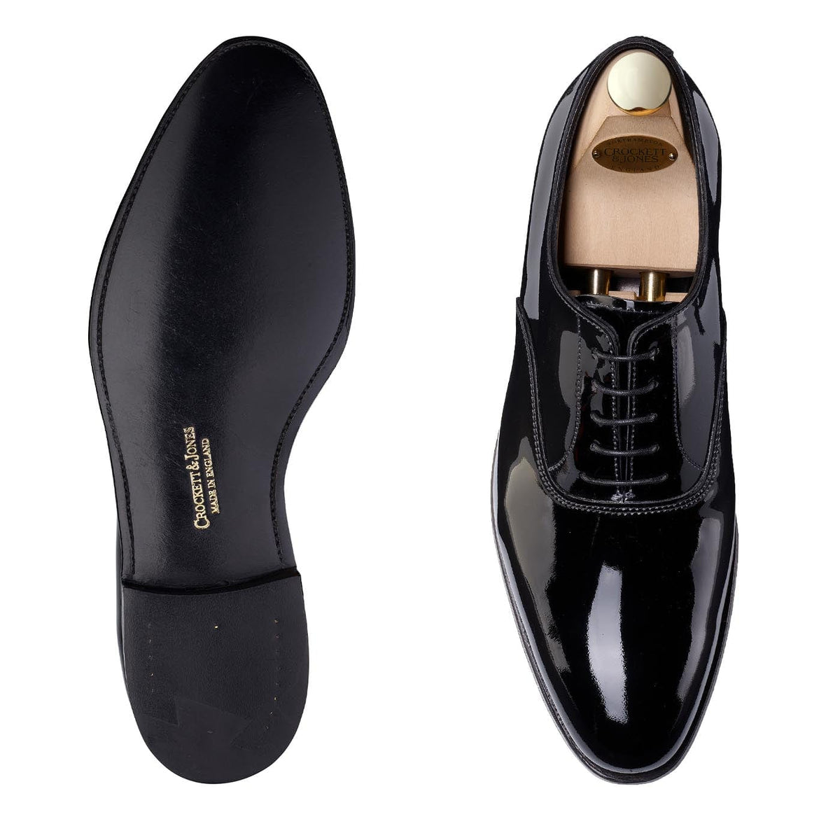 Patent leather evening shoes on sale