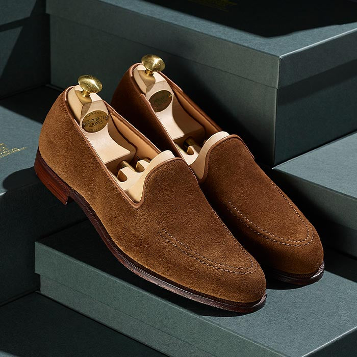 SS19 Details... Camden, Suede Loafer | Crockett & Jones – Crockett