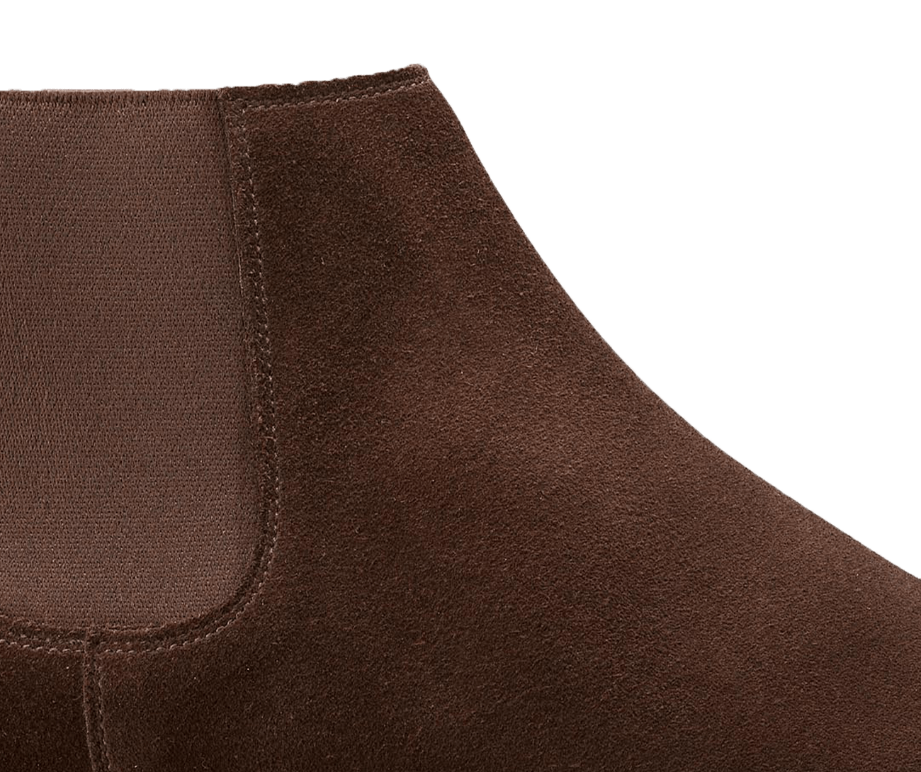 Elgin Dark Brown Suede