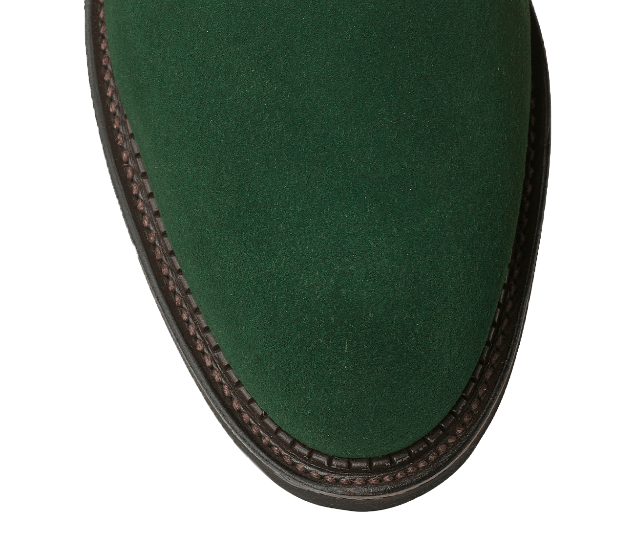 Grasmere Bottle Green Suede