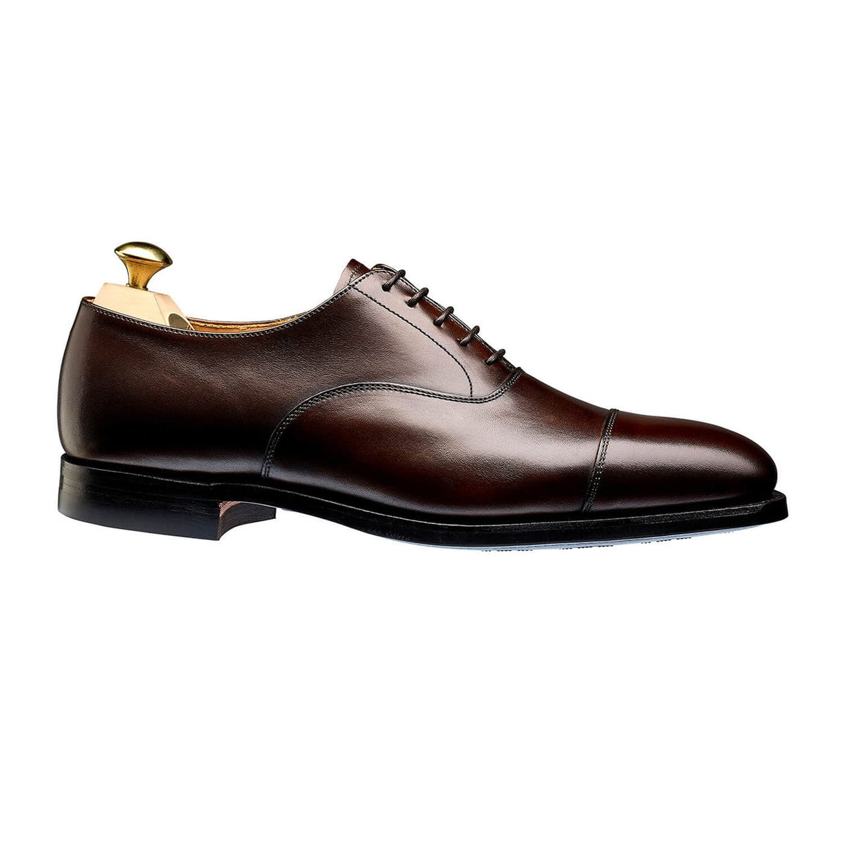 Connaught 2 Dark Brown Burnished Calf | Crockett & Jones – Crockett ...