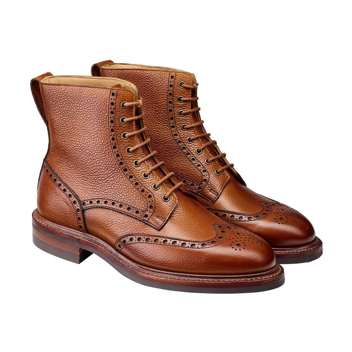 Grace 2 Tan Scotch Grain | Crockett & Jones – Crockett & Jones UK