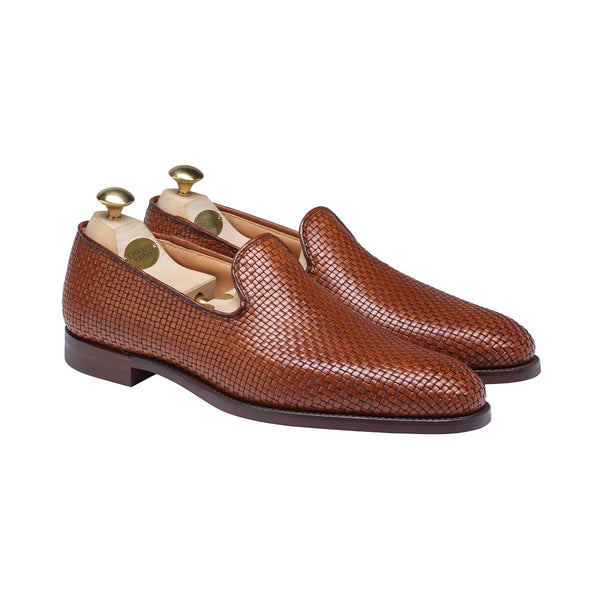 Kensington Tan Woven Calf | Crockett & Jones – Crockett & Jones UK