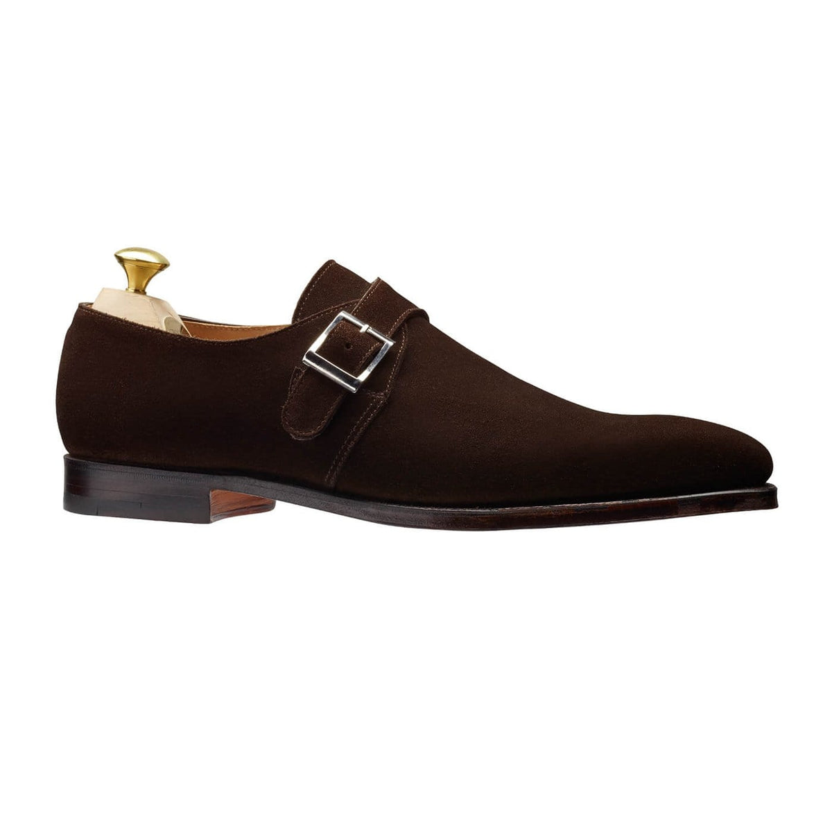 Monkton Dark Brown Suede | Crockett & Jones – Crockett & Jones UK