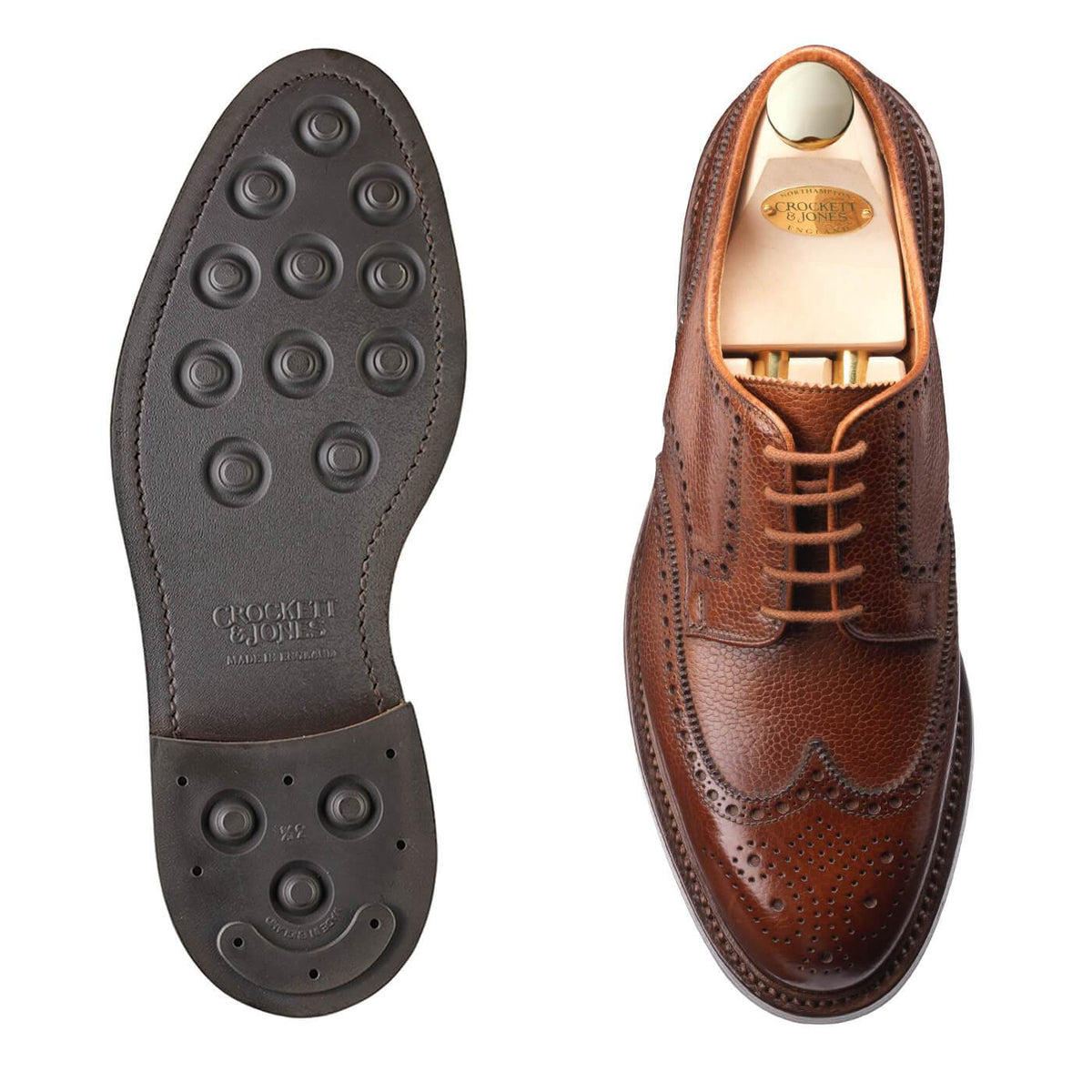 Pembroke Tan Scotch Grain | Crockett & Jones – Crockett & Jones UK